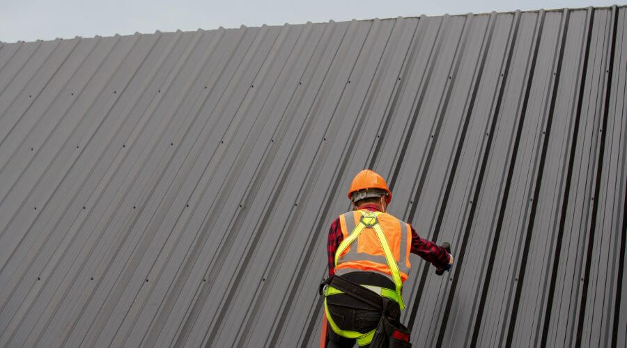 Professional metal roof installation services in Luthersville, GA